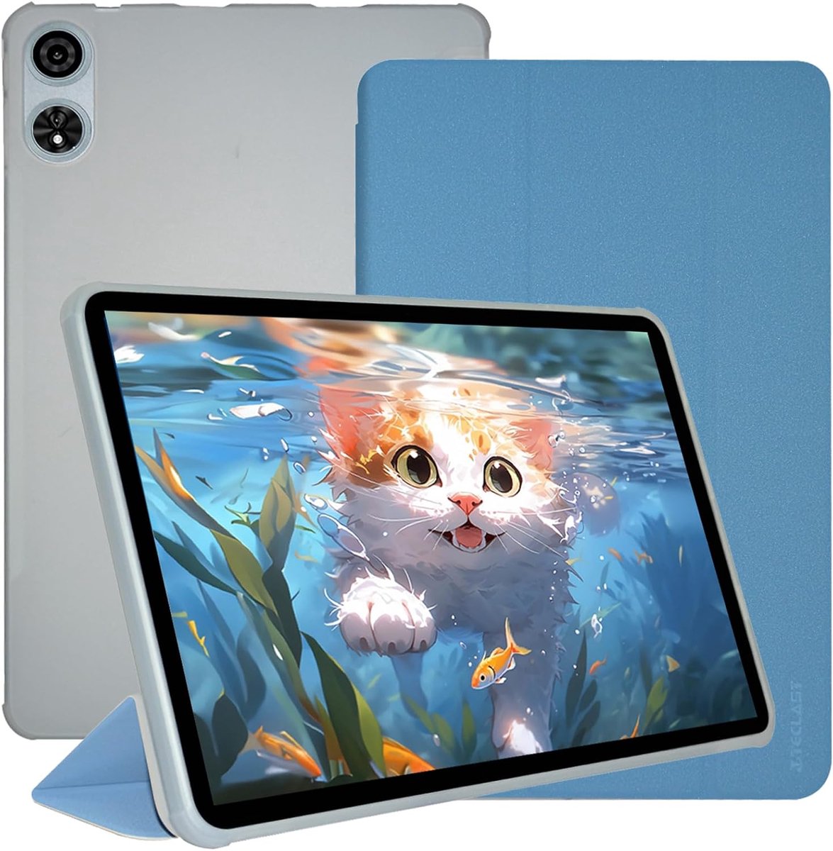 Case Compatible with TECLAST T60 Plus/ODEA A12, Multi-Angle Stand Cover, Slim Protective Case with Auto Sleep/Wake Up - ShopVlot