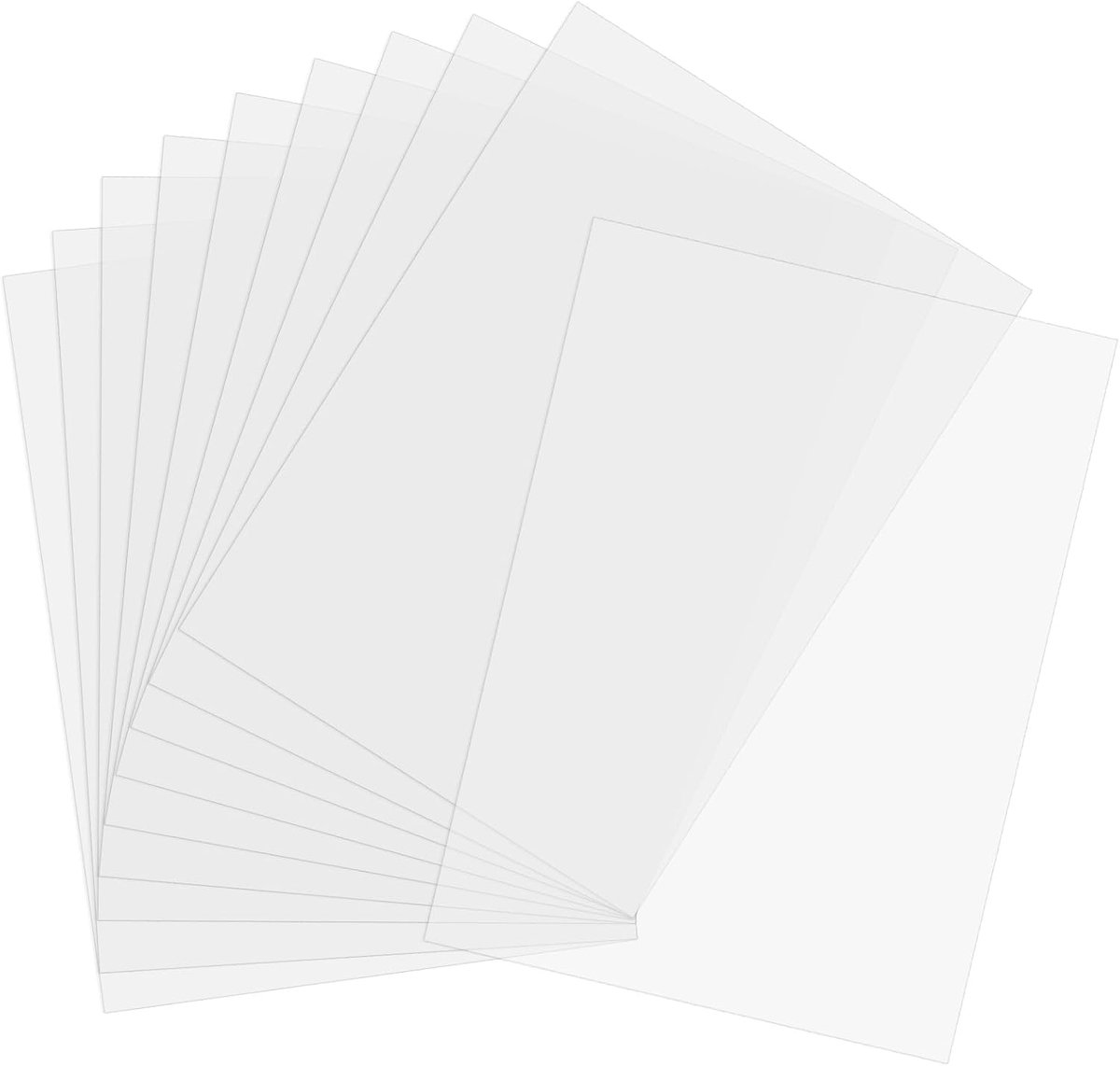 Mylar Tray 30,5 x 21,5 cm - Transparante Plastic Bladen - Duurzaam en Herbruikbaar - Ideaal voor Knutselen - ShopVlot
