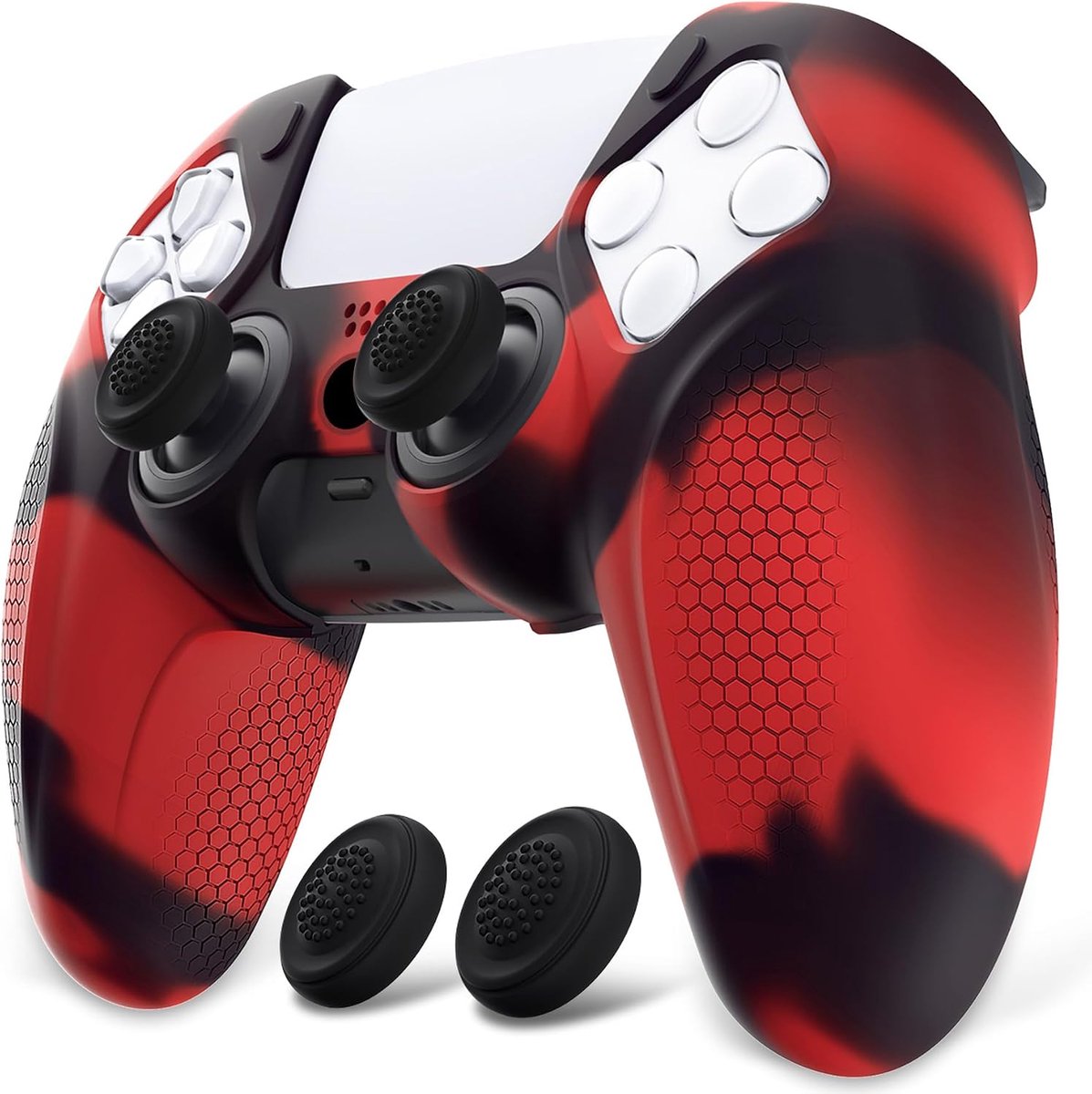 PS5 controller cover - silicone beschermhoes - anti-slip grip - optimale bescherming en comfort - ShopVlot