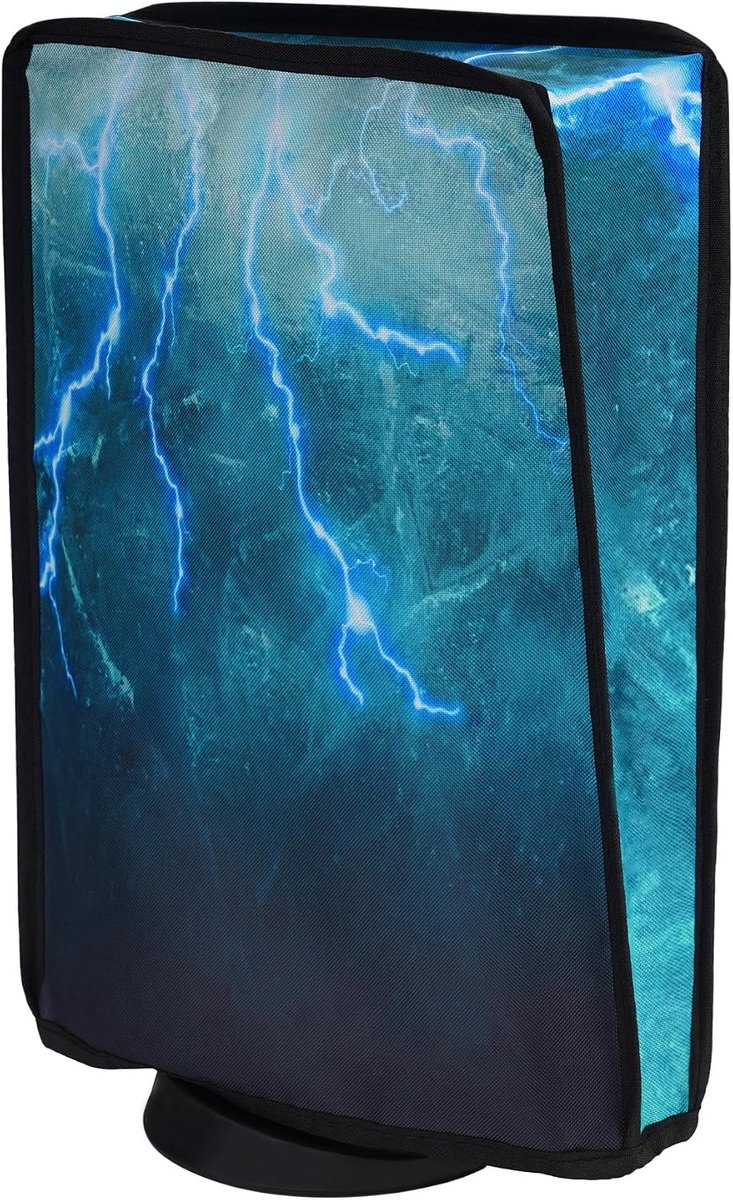 Stofbeschermer voor PS5 Console - Verticale Bescherming - Extra Dikke Waterdichte Case - Ideaal voor Bescherming - ShopVlot