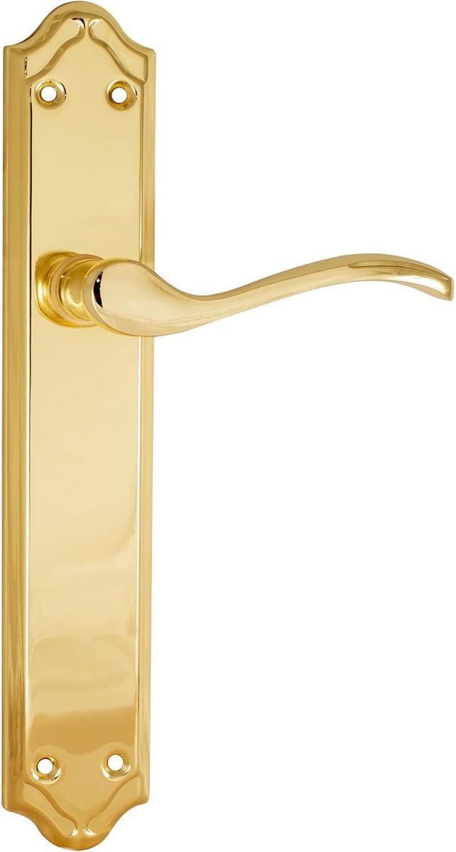 Handgreepsleutelset - Messing - 250 x 45 mm - Aluminium en Staal - Voor Deuren in Huis