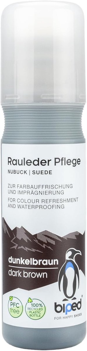 Suede onderhoud - 75 ml stick - Donkerbruin - Kleurverfrissing en impregnatie - ShopVlot