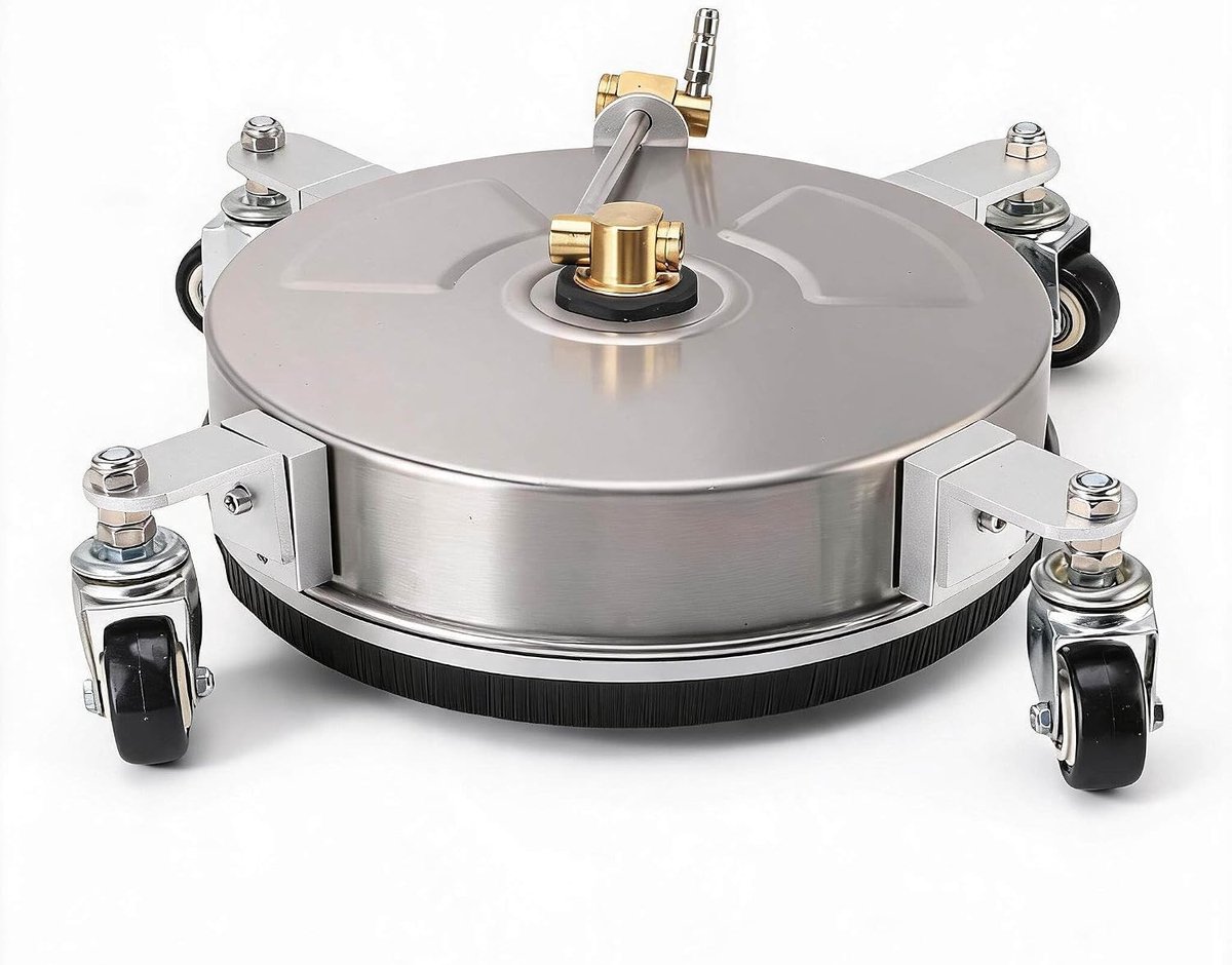 Hogedrukreinigerbevestiging 13 Inch - Volledig metalen constructie - Dubbele roterende sproeiers - Efficiënte reiniging - ShopVlot