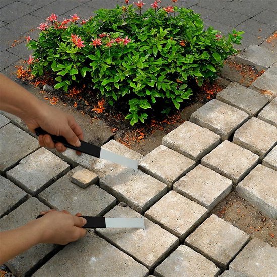 Solidchoice - Set van 2 Paving Stone Verwijderaars met Antislip Handgreep van Solidchoice — afbeelding 2