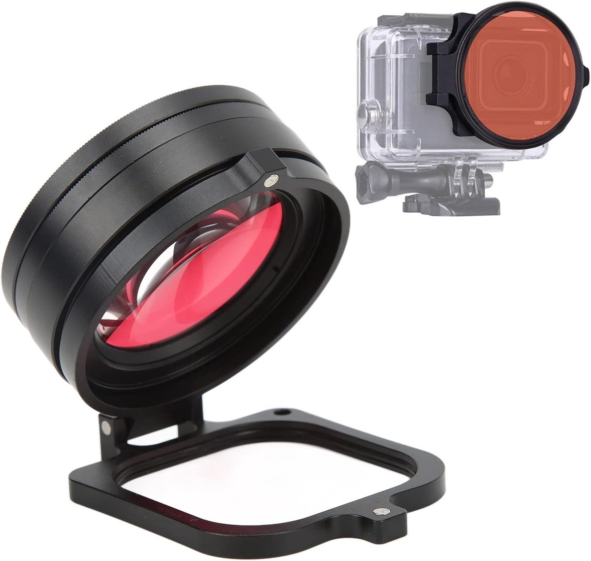 Macro Lens Filter Kit 16X 58mm - Rood Paars Filter Set - Onderwaterduikcamera - Verbeter kleurcorrectie - ShopVlot
