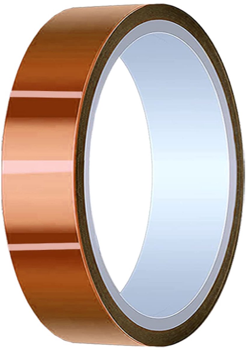 30mm x 28m(90ft) High Temperature Tape High Temperature Tape Polyimide Heat Resistant Tape Thermal Tape Kapton Tape - ShopVlot