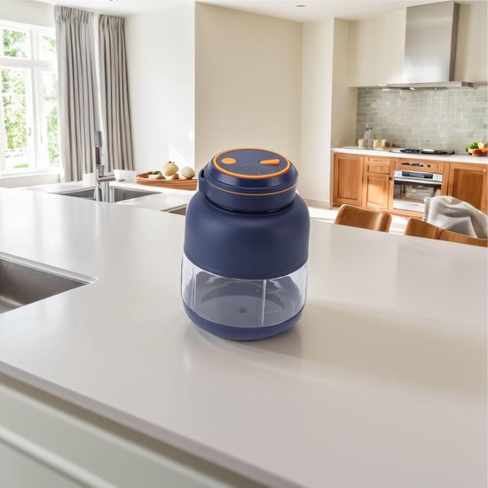 Portable Blenders Handheld Fruit Mixer USB Rechargeable Personal Blender Juicer Cup Leakproof Powerful Mixing (Blue) - ShopVlot — afbeelding 4