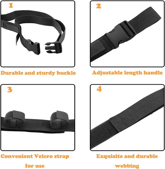 2 Pcs Car Rod Holders, Belts, Car Fishing Rod Holder, Car Fishing Rod Holder for Vehicle, Truck, SUV, Combi, Van - ShopVlot — afbeelding 3