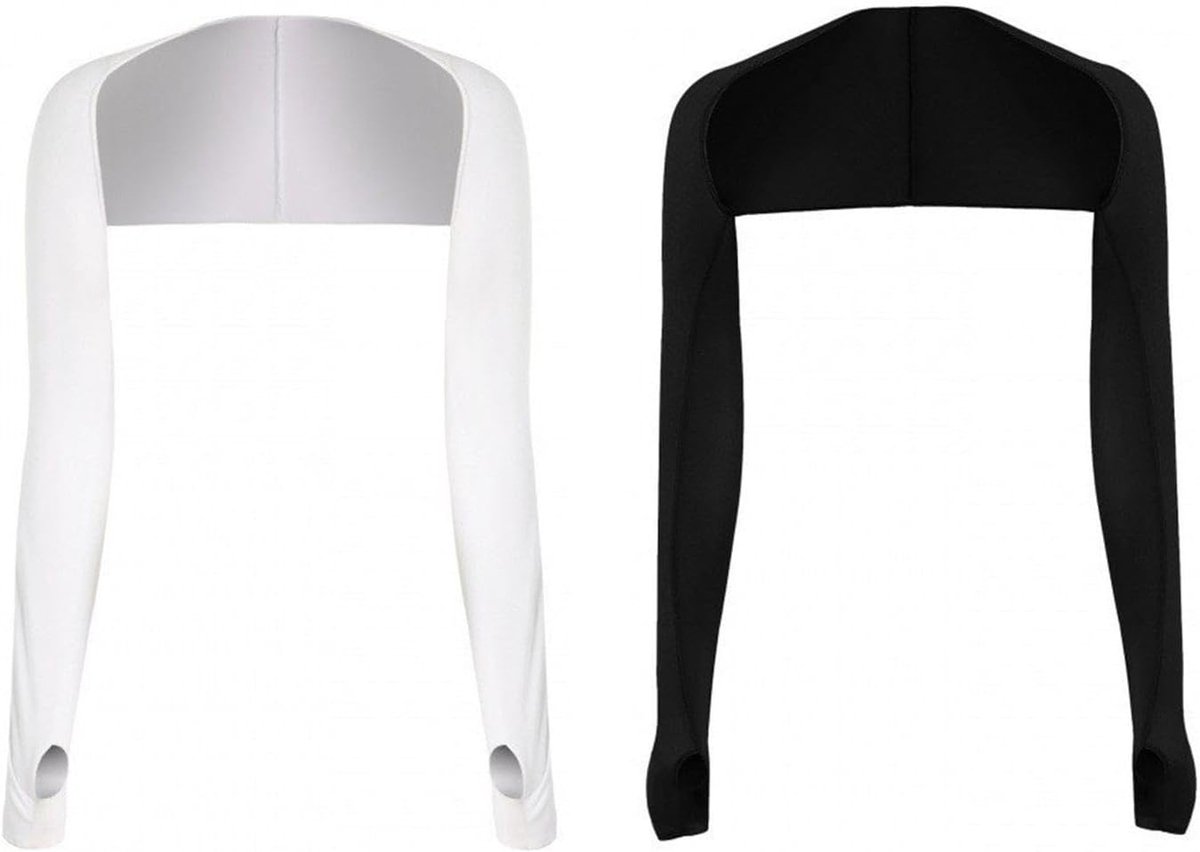 2 Pcs Women's Sun Scarves Clothing Accessories Outdoor Sunscreen Suitable for Sports, Hiking and Travel.,White,M - ShopVlot