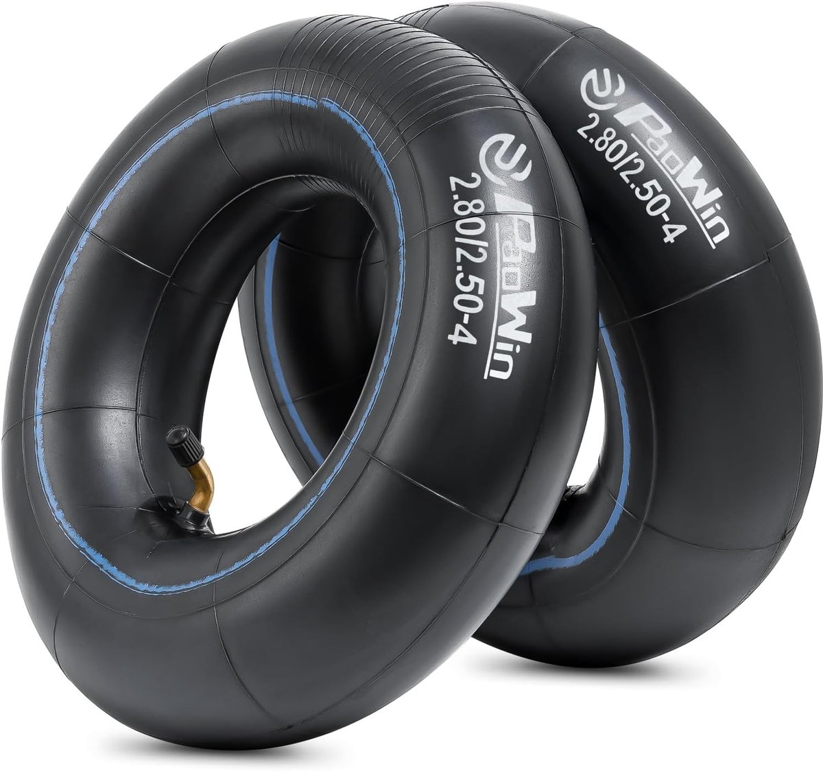 2 x Wheelbarrow Wheel Hose 2.80 2.50-4 Reinforced 2.80/2.50-4 Wheelbarrow Wheel Replacement Hose Compatible with - ShopVlot
