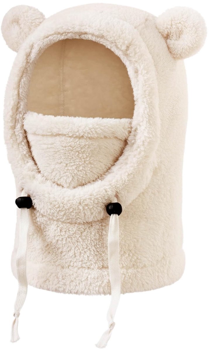 Solidchoice - Thermal Balaclava voor Kinderen met Schattige Berenoren