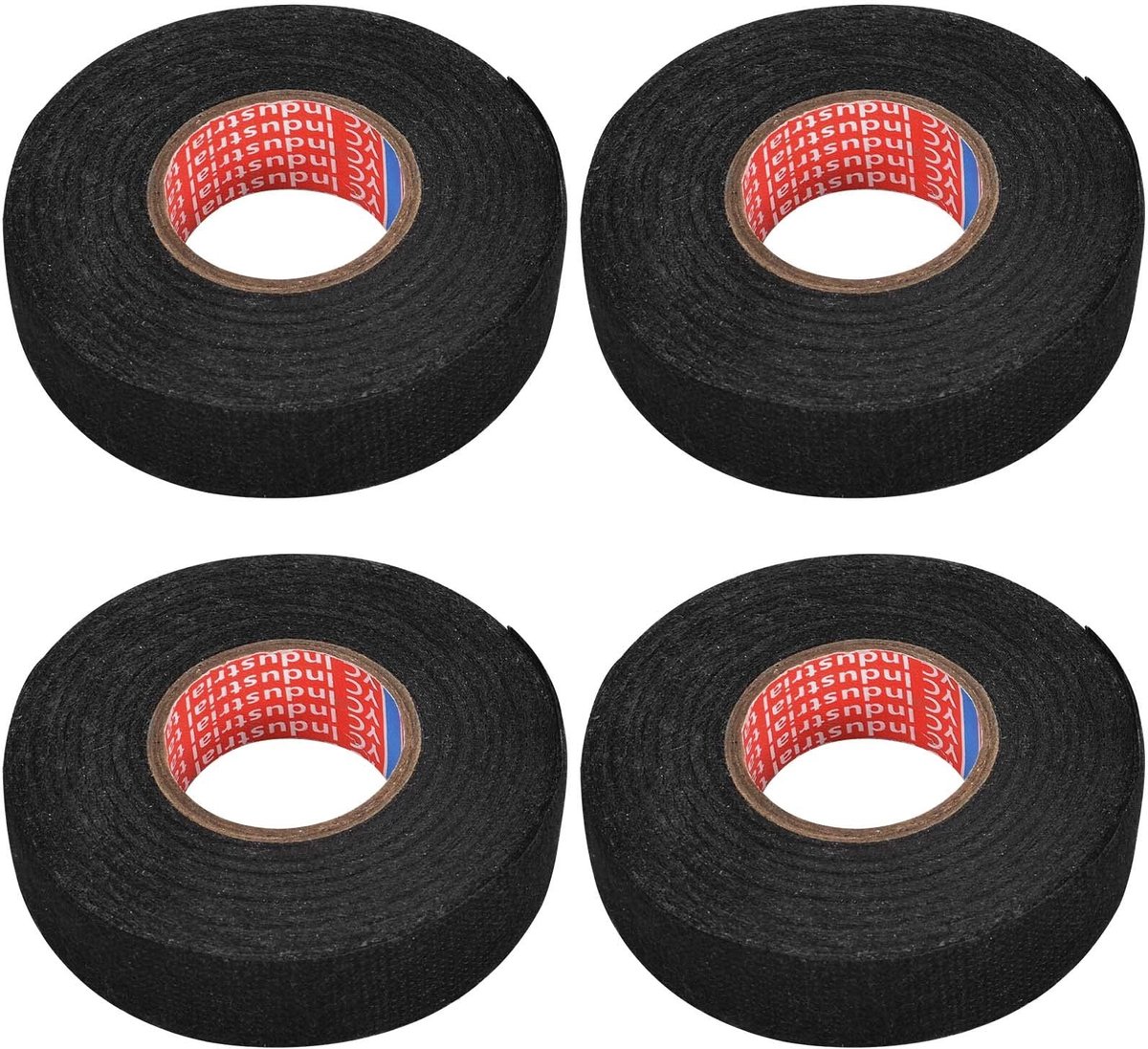 Solidchoice - 4 Stuks Auto Tissue Tape, 19mm x 15m