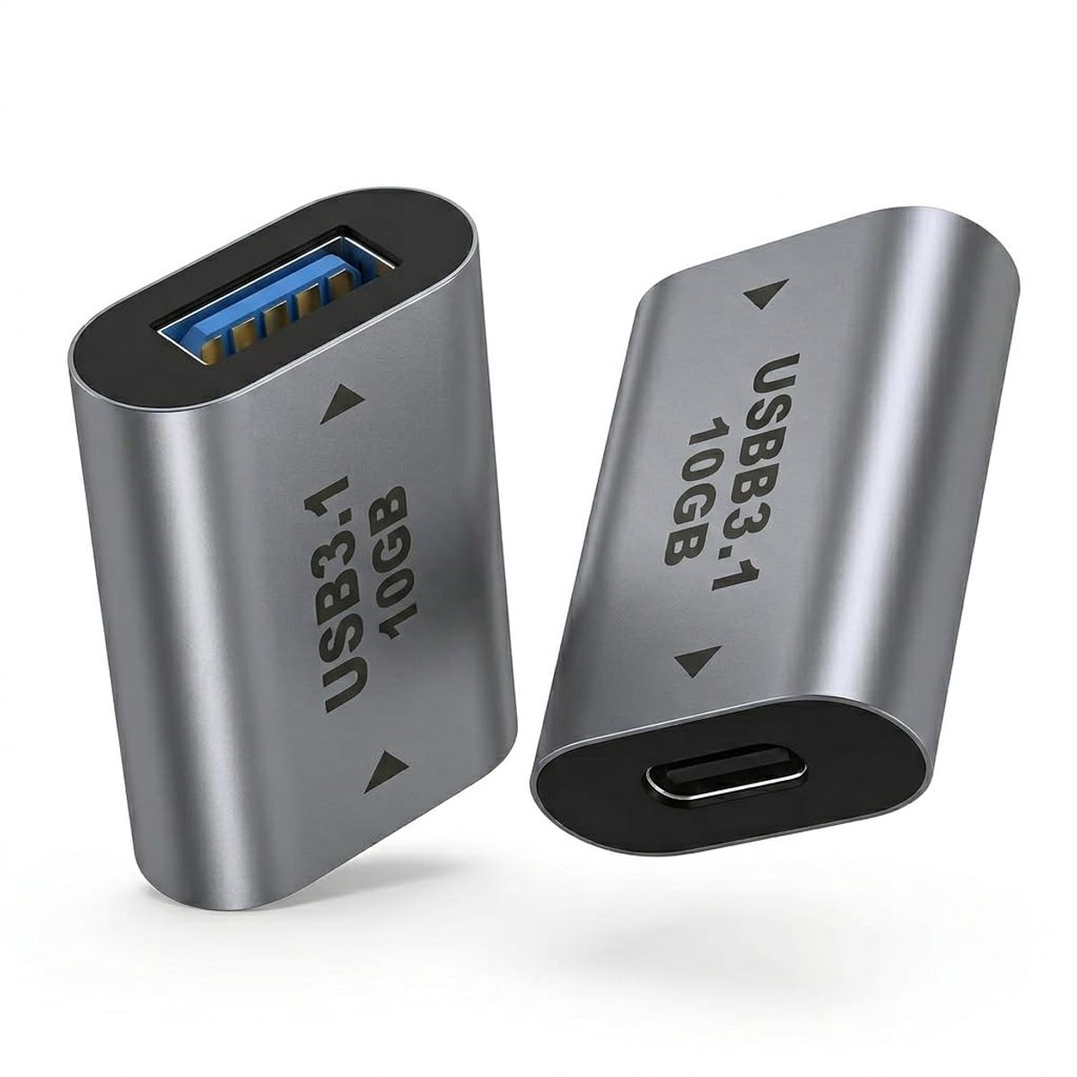 Solidchoice - USB A naar USB C Adapter met Hoge Snelheid