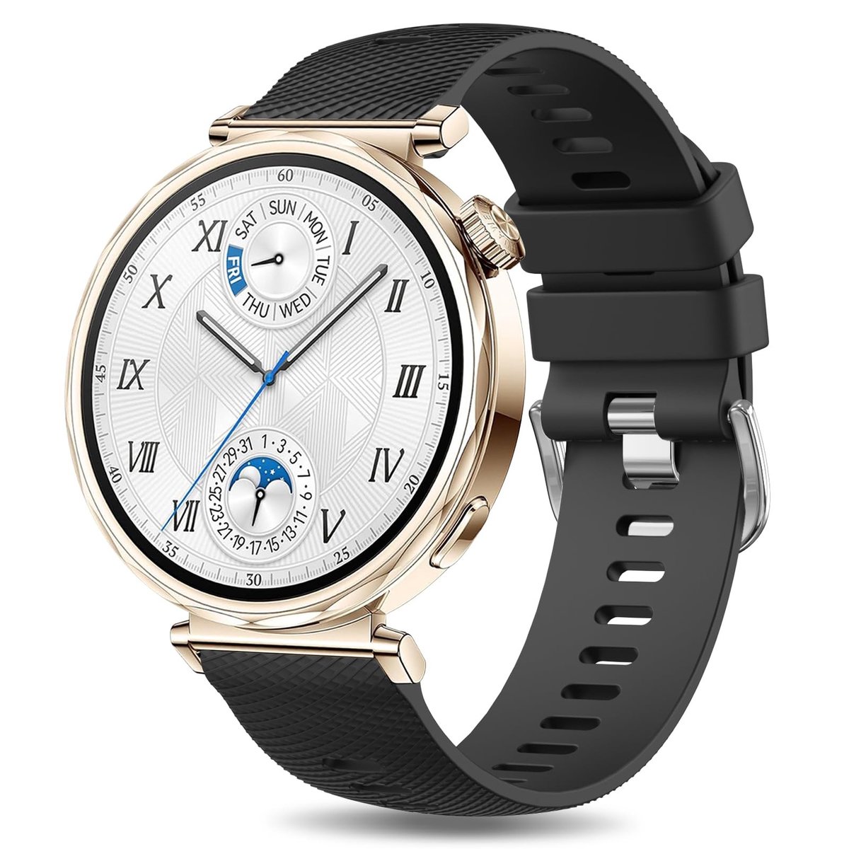 Solidchoice - Zachte Siliconen Horlogeband voor Huawei Watch GT4/GT5