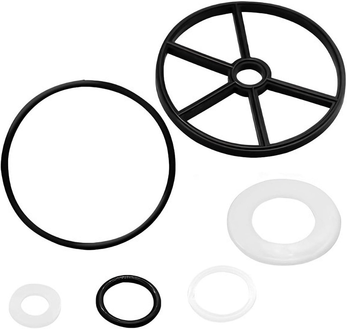 spinnenafdichtingen voor Hayward Vari-FLO XL - 6 stuks - filterafdichting - voorkomt lekkage - ShopVlot