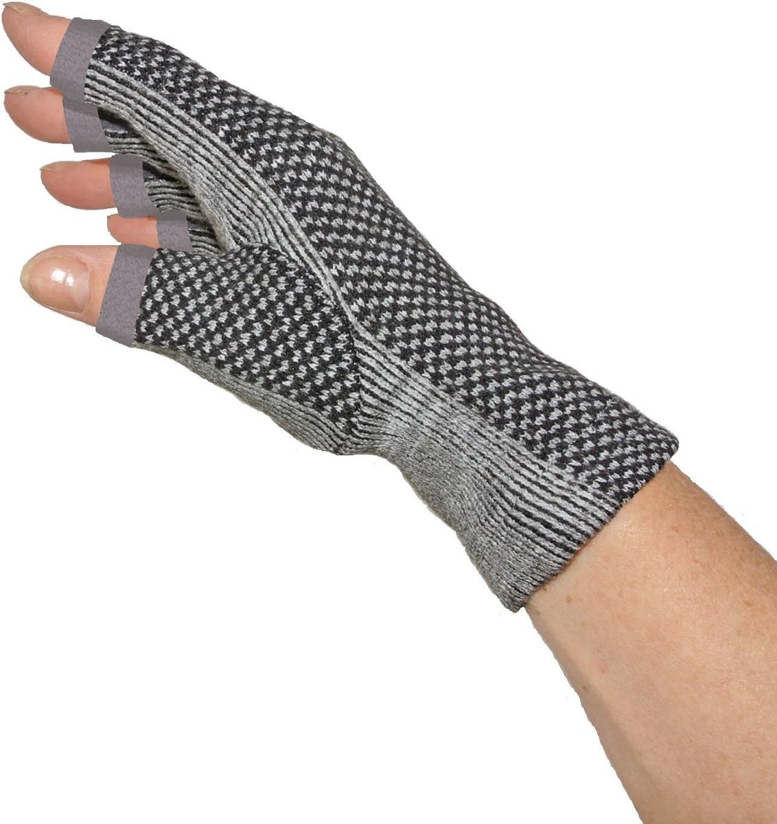 Pair of WOMEN Analgesic Bamboo Mittens Active against colds and rheumatism - INTHERMAX© - ShopVlot
