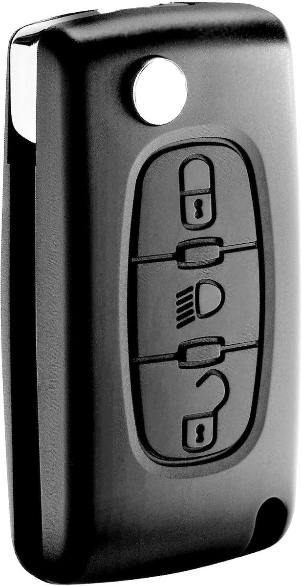 Jongo Key Case without Blade Compatible with Citroen C4 Picasso C4 Grand Picasso C5 CE0536 with 1 x CR1620 Battery - ShopVlot