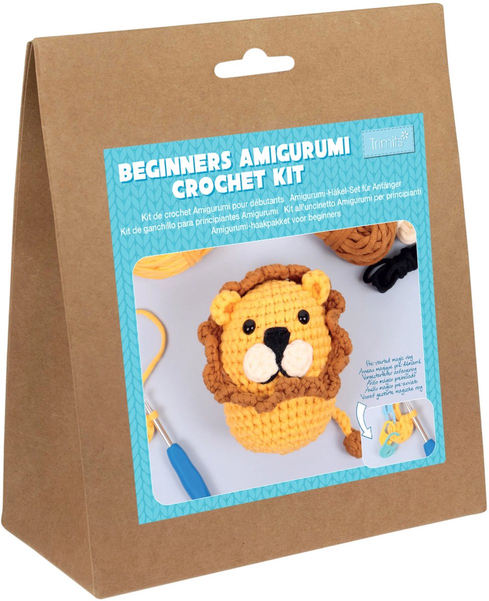 trimits Haakpakket: Beginners: Amigurumi: Leeuw