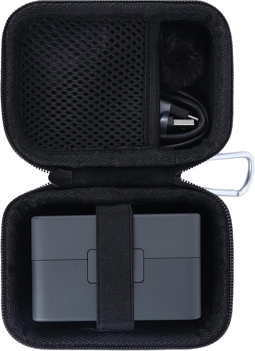 Lebakort Hard Case Compatible with DJI Mic Mini (2 TX + 1 RX + Charging Holder) - ShopVlot