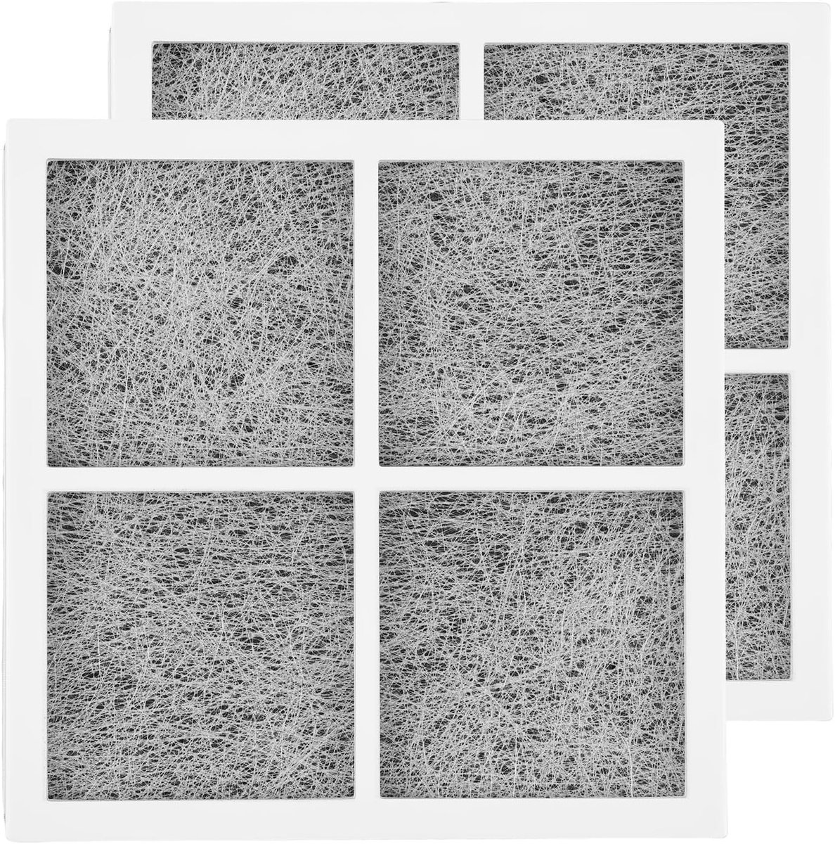 Luchtfilters voor koelkast - Set van 2 - Antibacterieel - Voor een frisse en schone koelomgeving - ShopVlot