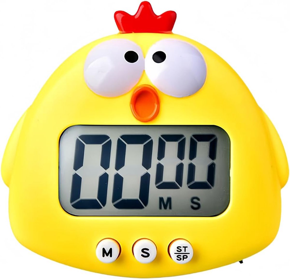 Keuken Timer Digitale Afteltimer - Magnetisch - Groot LCD-display - Ideaal voor koken - ShopVlot