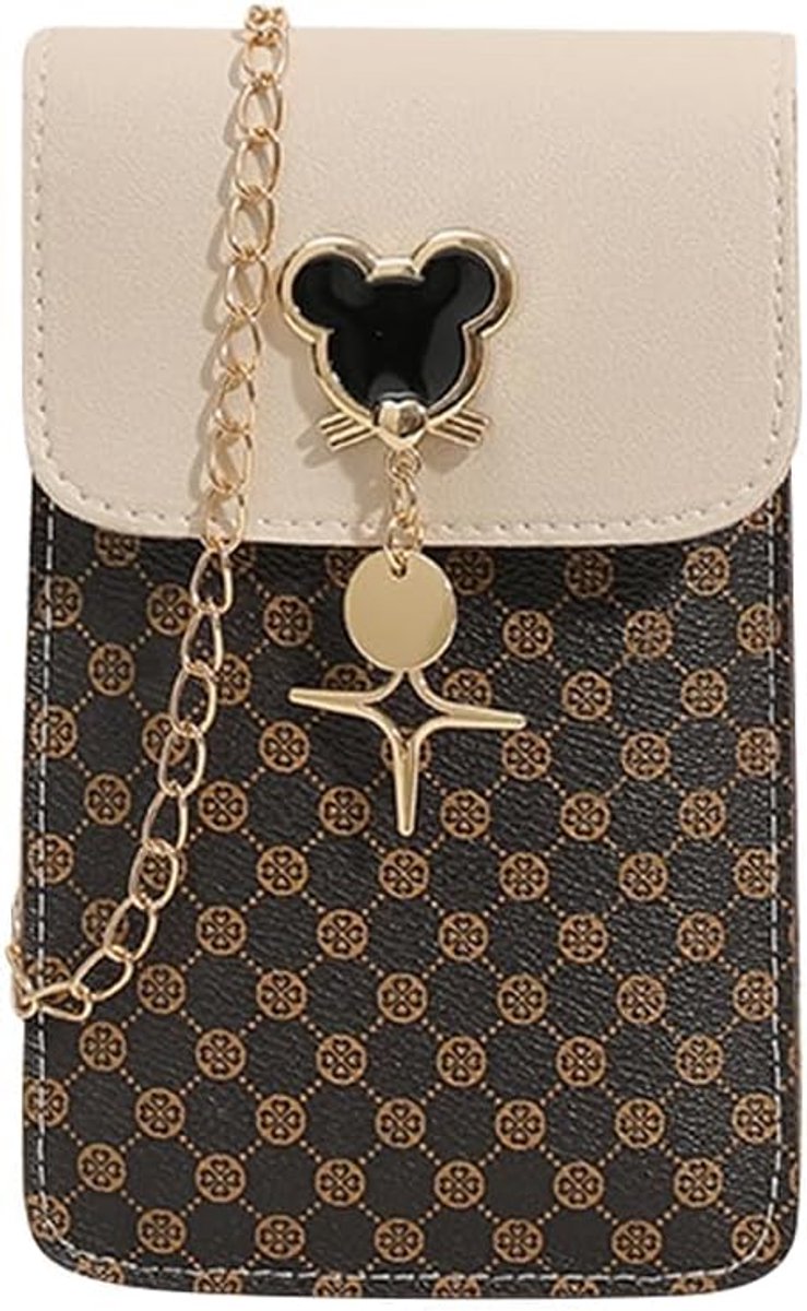 Schoudertas voor dames - kleine vierkante PU leren tas - stijlvol en praktisch - perfect voor dagelijks gebruik - ShopVlot