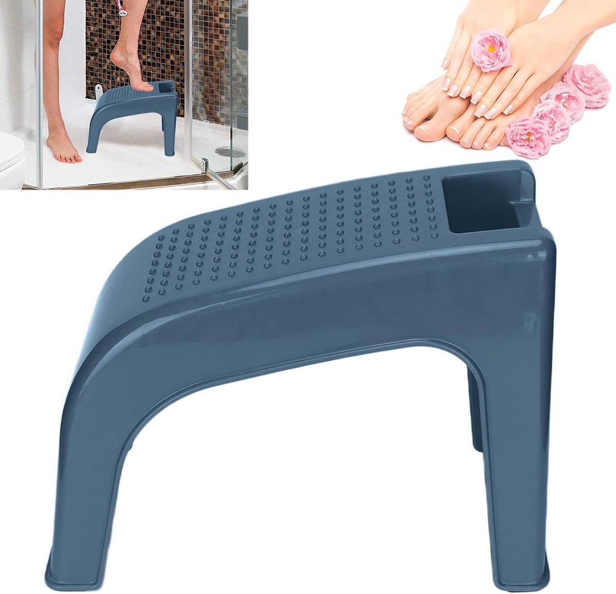 Pedicure voetsteun - lichtgewicht en sterk - ergonomisch ontwerp - ideaal voor pedicure en manicure - ShopVlot