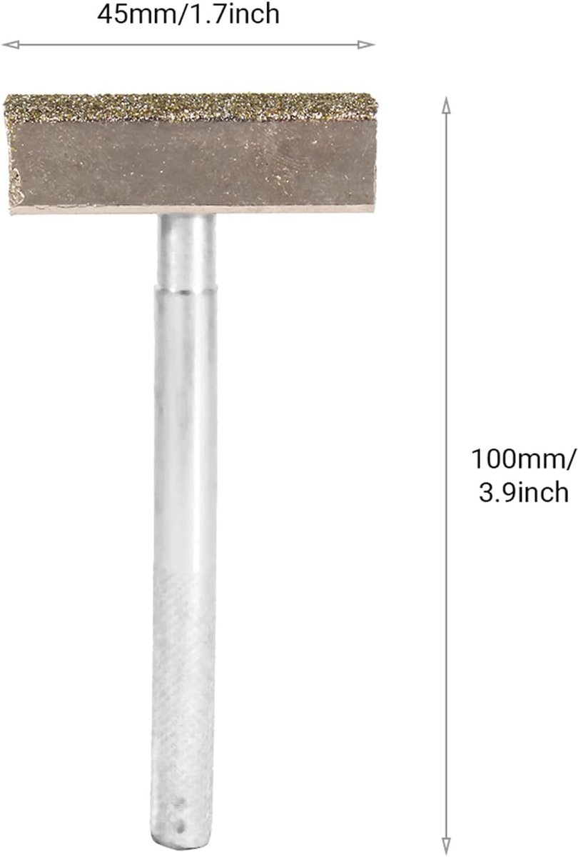 T-Shaped Slijpschijf Stripper - Diamant Slijpschijven - Robuuste Grip - Verlengt levensduur slijpschijven - ShopVlot
