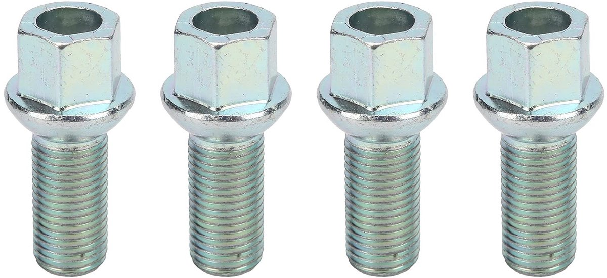 Tire Screws - 4Pcs - Wheel Lug Bolts - M14x1.5 Thread - Accessories - Wheel Lug Stud - Tire Screw Bolts - Vervanging voor A3/A4L/A5/A6/A8 Q3/Q5