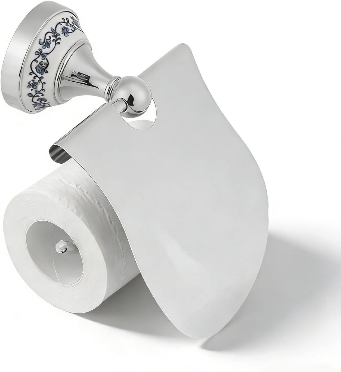 Vintage Messing Toiletpapier Houder met Deksel, Wandmontage, Enkele Rol Tissue Dispenser voor Badkamer en Toilet Accessoires