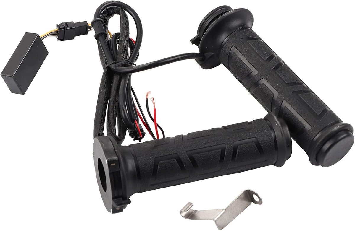 Ejoyous Handles, heated handles, 22 mm, electric heated handles with adjustable temperature and non-slip interface - ShopVlot