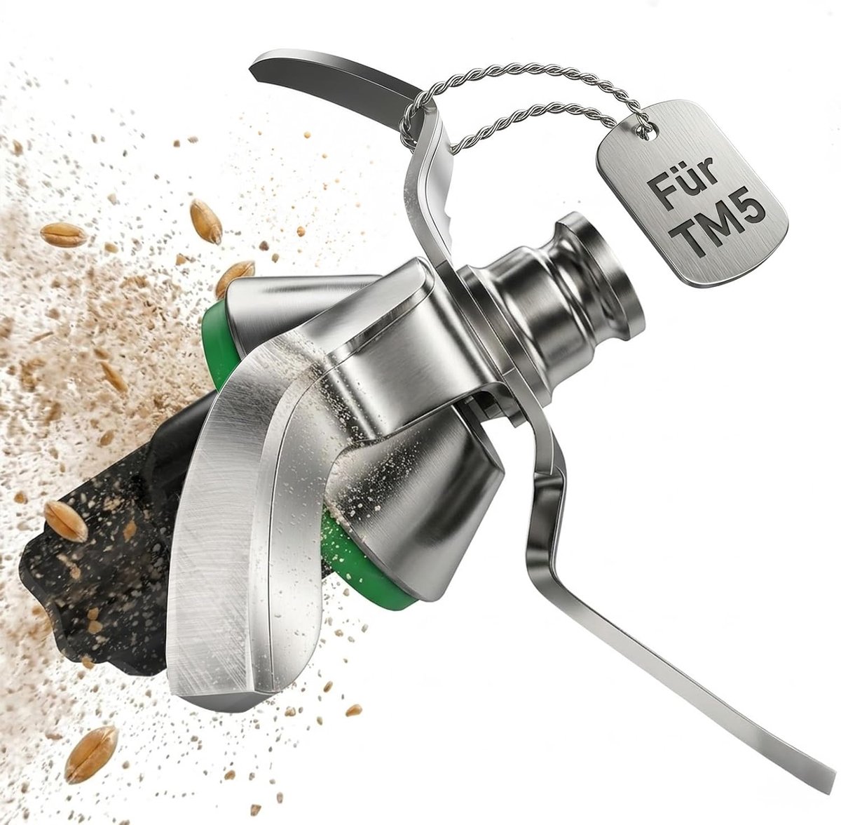 Siegvoll Mes voor Thermomix TM5, maal- en hakmes van roestvrij staal - ShopVlot