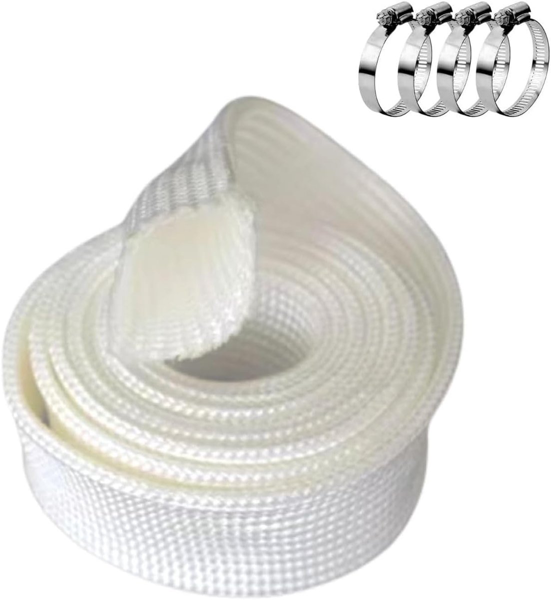 Exhaust Hose 25 mm for Power Generator, 150 cm, Heat-Resistant Parent Heater, Emergency Generator Hose, Exhaust Tube - ShopVlot
