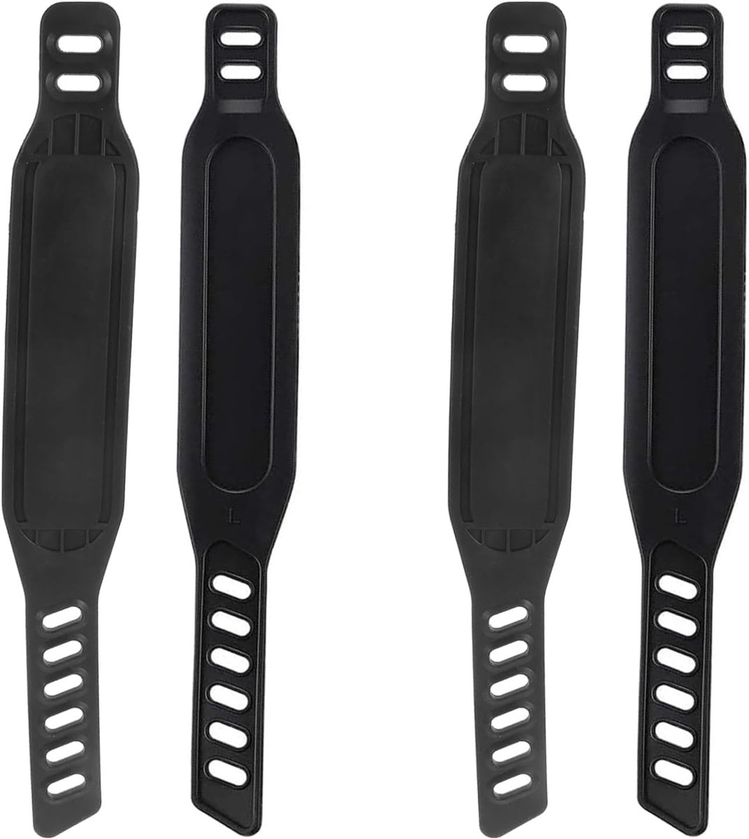 4 stuks universele pedaalriemen, hometrainer, pedaal straps voor de meeste hometrainers, pedaalriemen voor stationaire - ShopVlot
