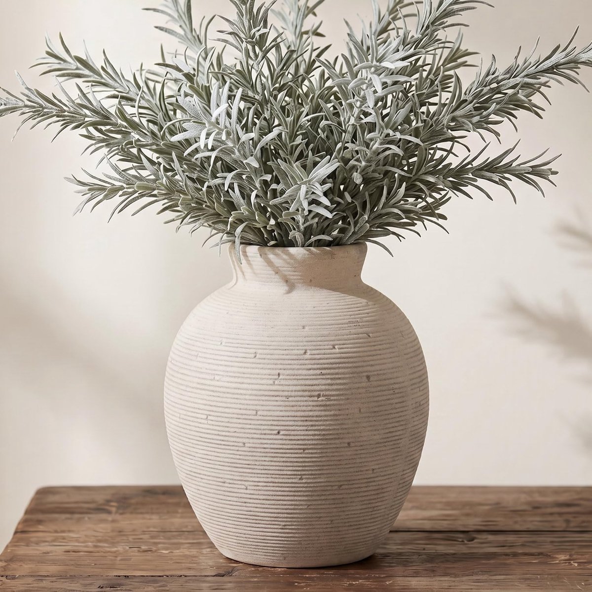 Keramische vaas voor pampasgras, rustieke vaas voor bloemen, boerderijvazen voor woondecoratie, vintage vazen voor - ShopVlot