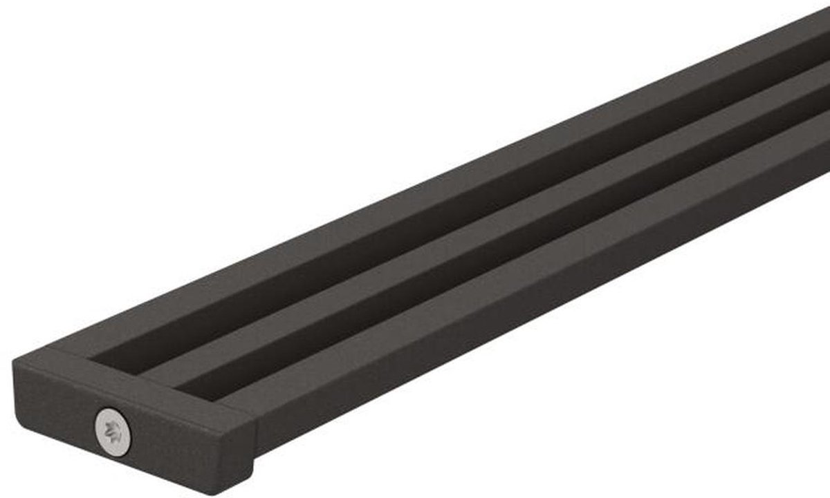Schlüter Kerdi-Line-Vario Wave 34 - Douchegootprofiel - 120 cm - 34 mm - Donker Antraciet