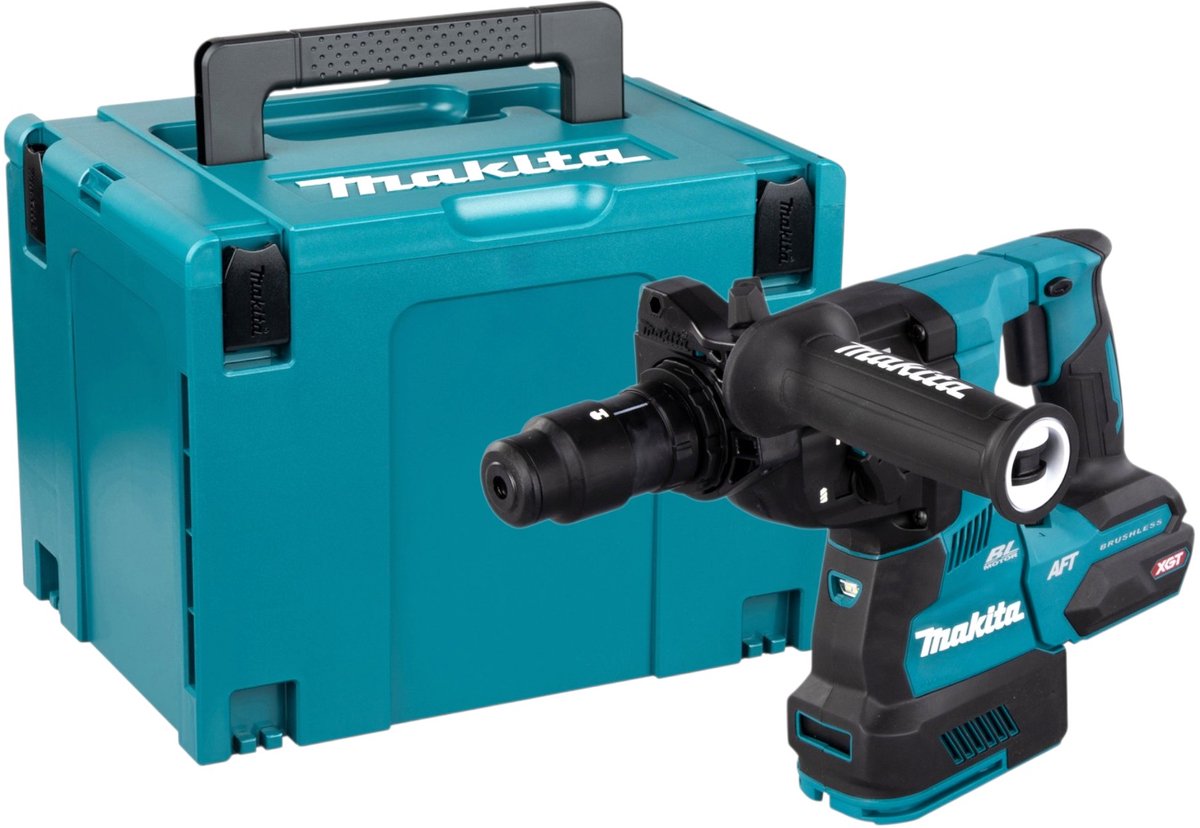 Makita HR 002 GZ01 accu-boorhamer 40 V max. 2,9 J SDS plus Brushless + Makpac - zonder accu, zonder oplader