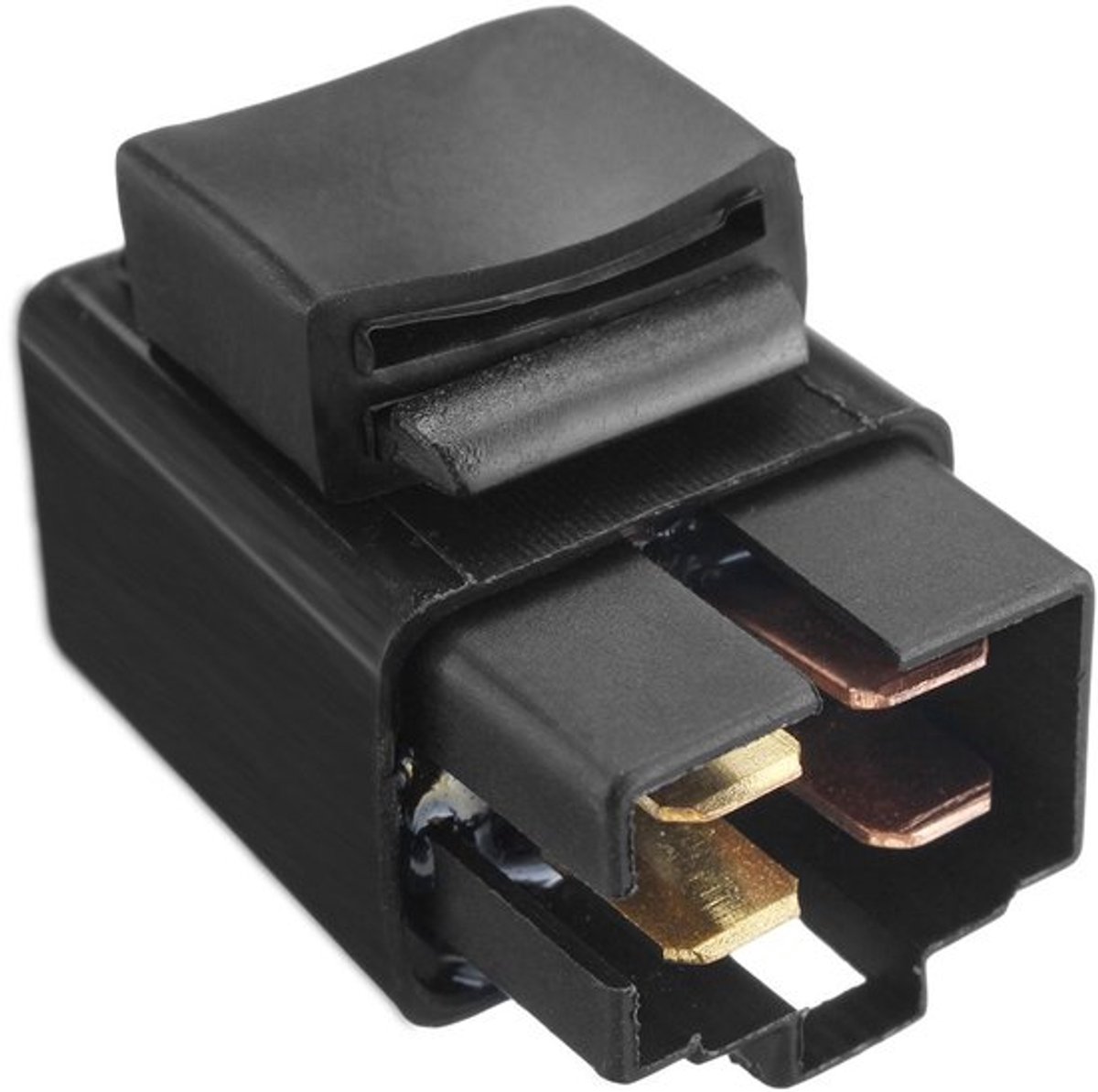 Zeynomax - Starter Motor Relay - 4Pins - Duurzaam en Betrouwbaar - Zwart