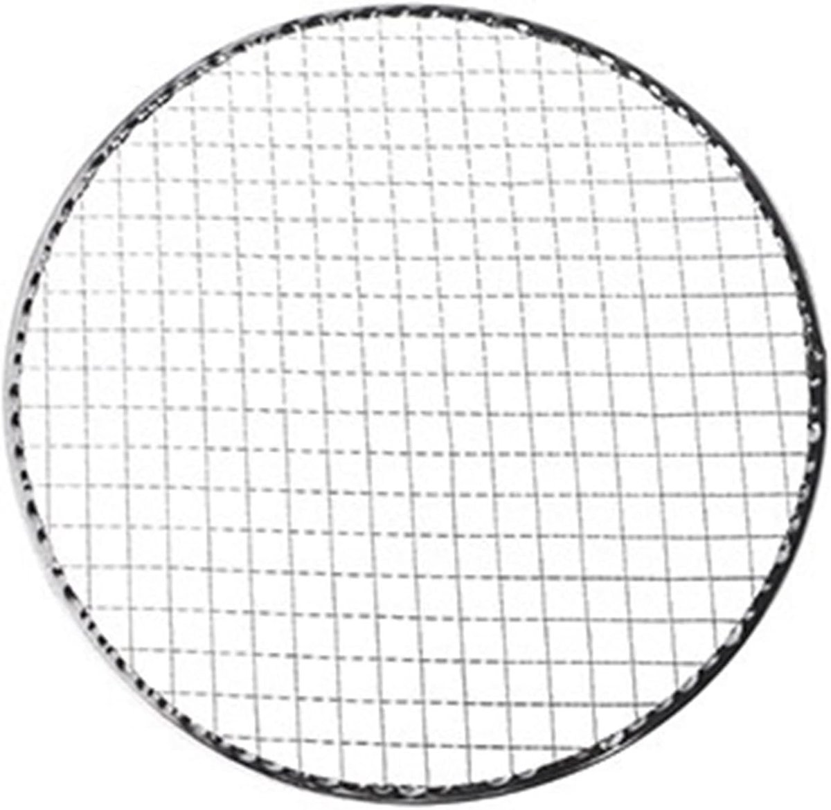 BBQ Grill Mand Barbecue Net Buiten Koken Anti-aanbak 28 cm Zilver