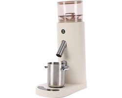 Elektrische Koffiemolen - Oplaadbare Molen - Verse Koffie Zetten - 60 Maalinstellingen - 80g Inhoud - Abrikoos