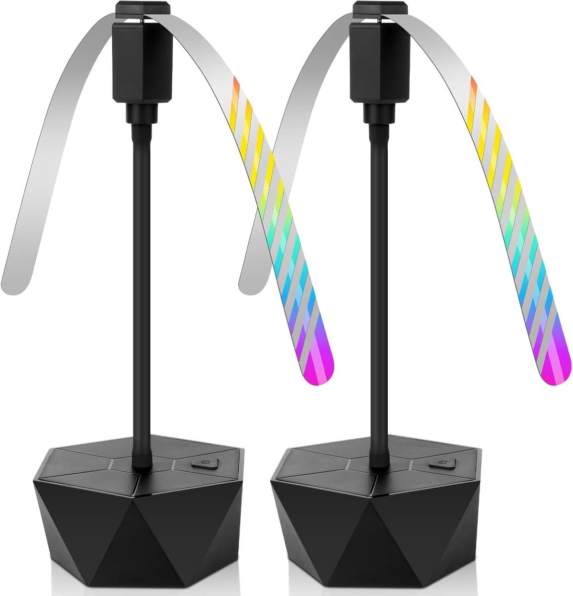Anti-vliegen Ventilator - Holografisch - Geruisloos en Veilig - Flexibele Zwanenhals - Voor Binnen en Buiten