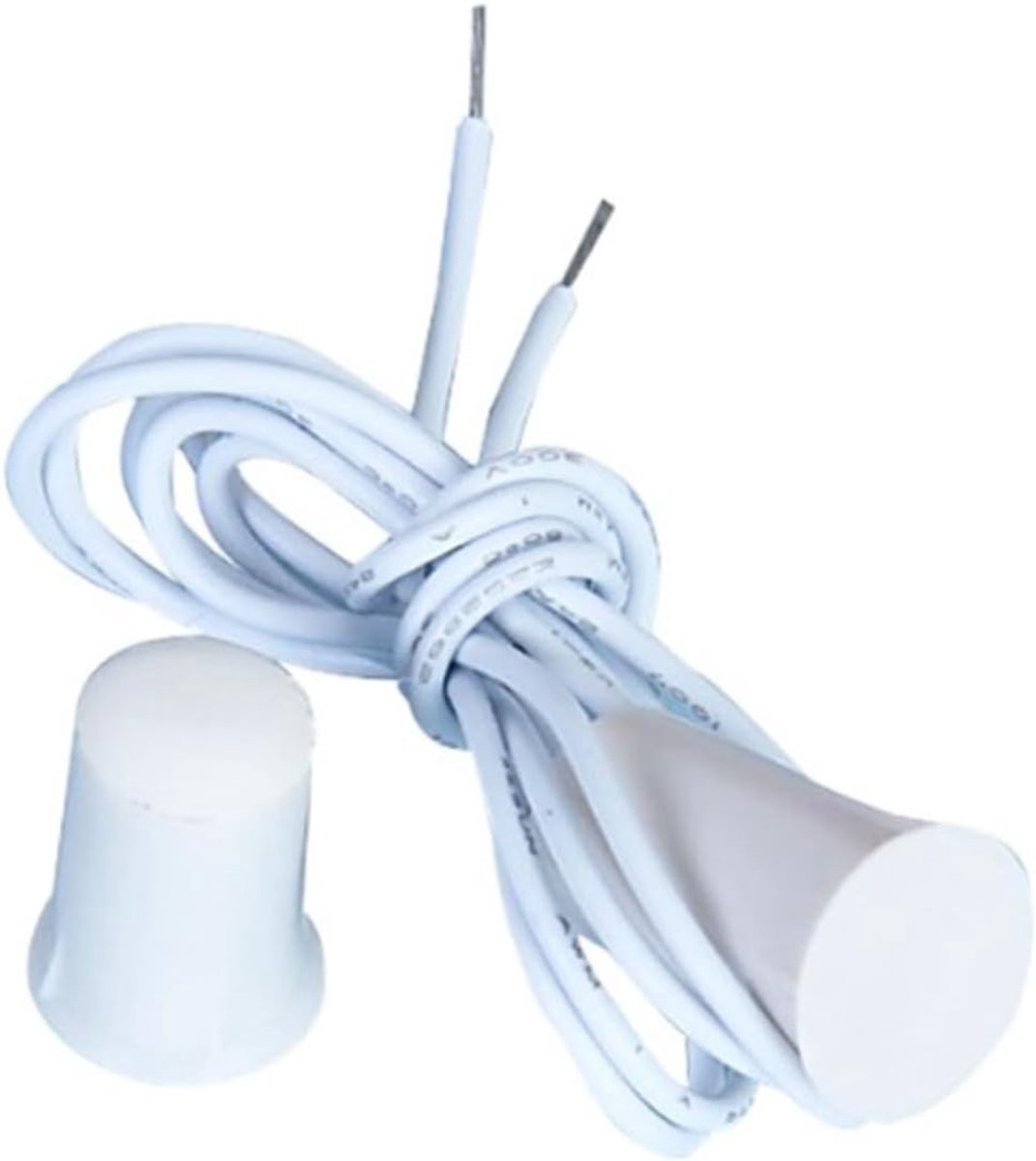 Deuralarm - Raamsensor - Huis Beveiligen - Magnetische Schakelaar - 13-25mm - Wit