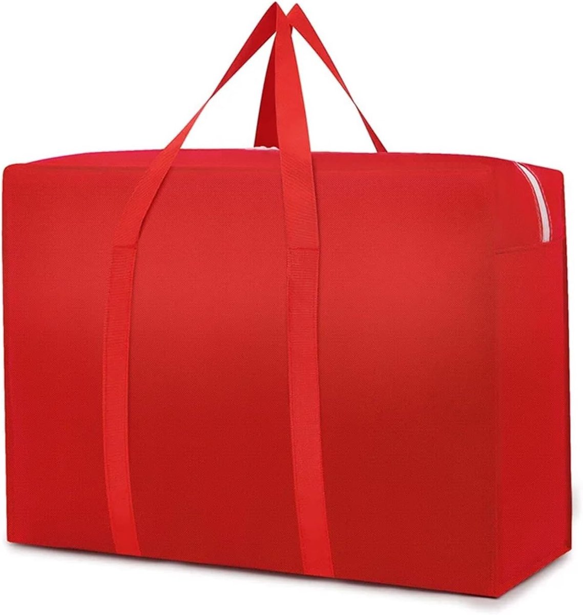 Verhuis en opbergset - Opvouwbare tassen - Spullen vervoeren - Lichtgewicht ontwerp - 60 x 40 x 25 cm - Rood