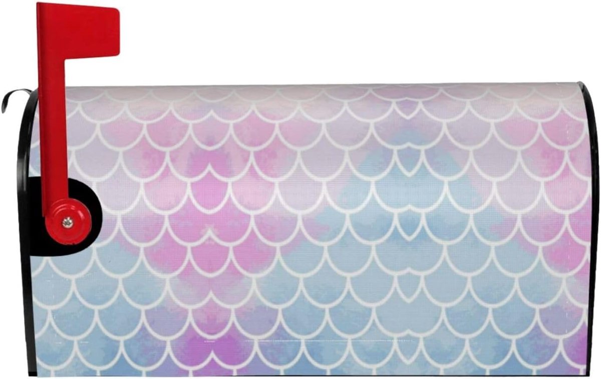 Brievenbushoes - Letterbox cover - Decoratie - Magnetische bevestiging - Standaard formaat - Zwart