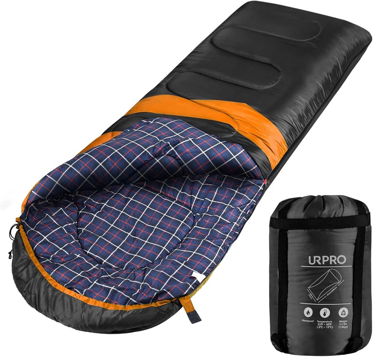 Winter Slaapzak - Polyester - Waterbestendig - Huidvriendelijk - Voor Outdoor Activiteiten