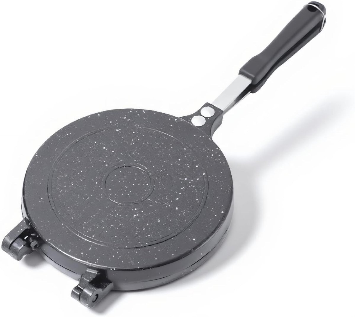 Dubbelzijdige Koekenpan Aluminiumlegering Anti-aanbaklaag Gemakkelijk schoon te maken Voor pannenkoeken en omeletten
