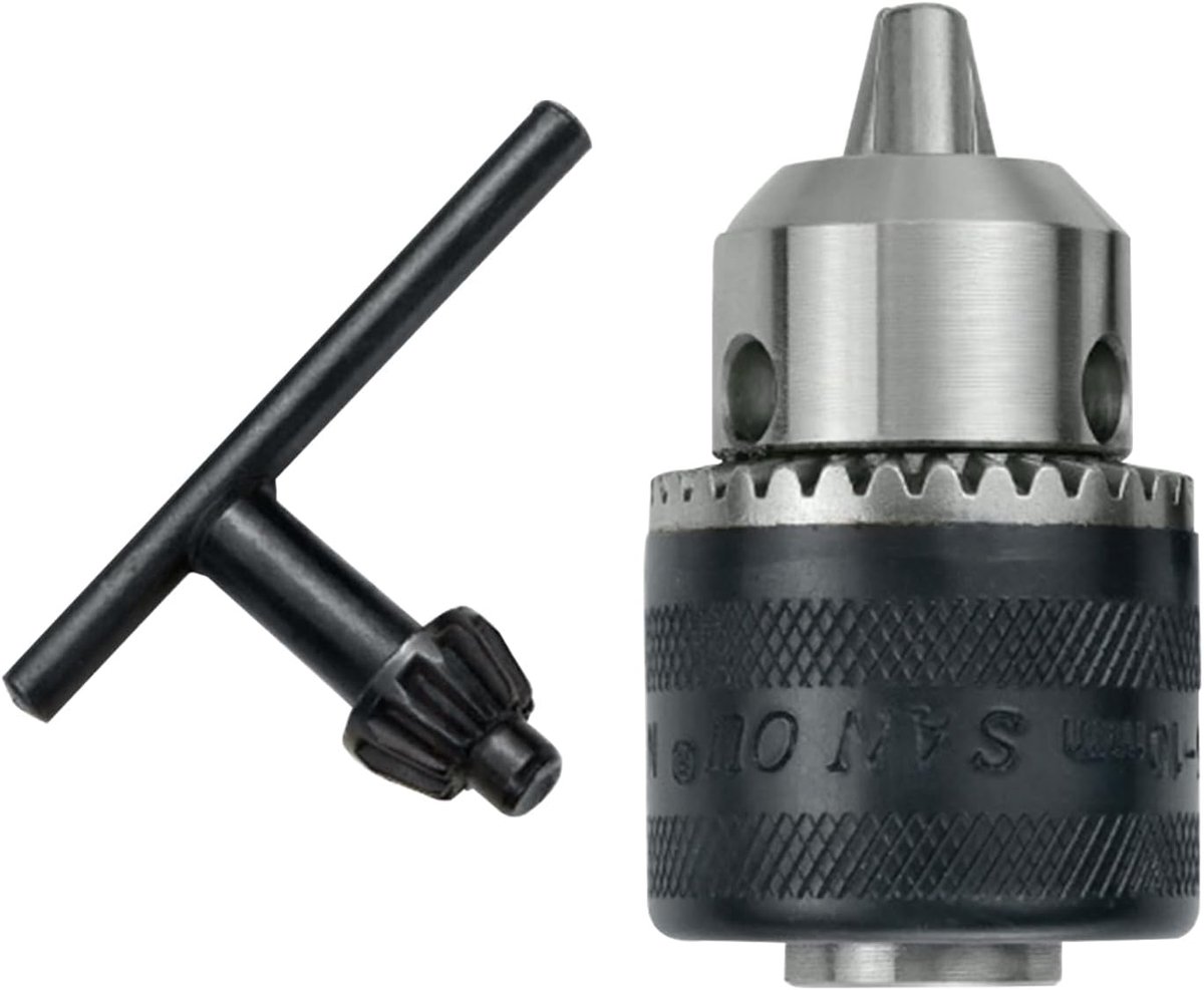 Boorhouder Conversiekop - Haakse Slijper Adapter - Gereedschap Omzetten - Drieklauw Ontwerp - 1.5-10mm - Zilver