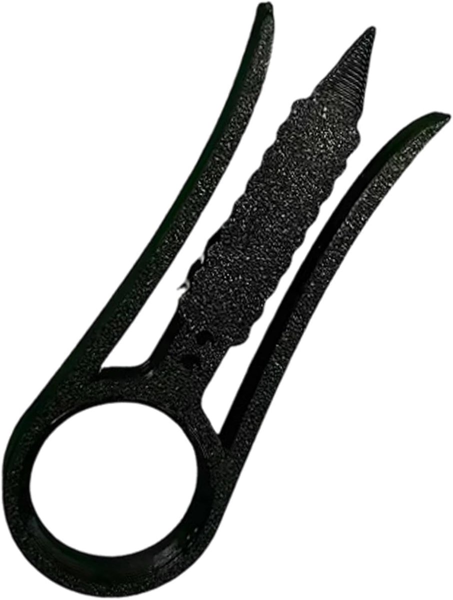 Mini draadstripper - Kabelstijltang gereedschap - Netwerkbekabeling organiseren - Precisie kabeluitlijning - 79 x 27 x 06 cm - Zwart