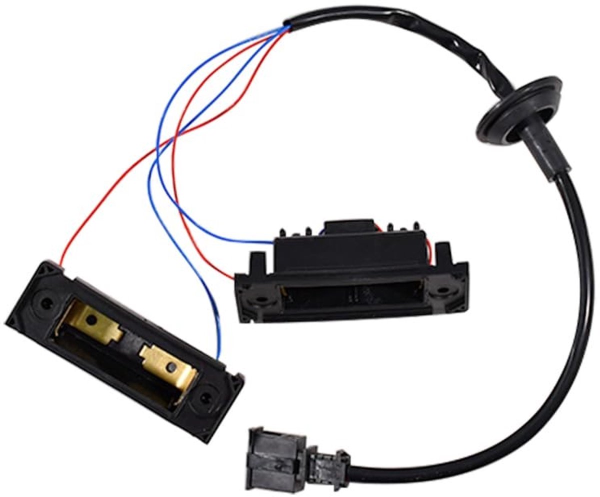 Achterklep deur kentekenplaat verlichting behuizing voor VW Caddy III IV T5 T6 Transporter - Vervangend onderdeel, eenvoudig te installeren, duurzaam ontwerp
