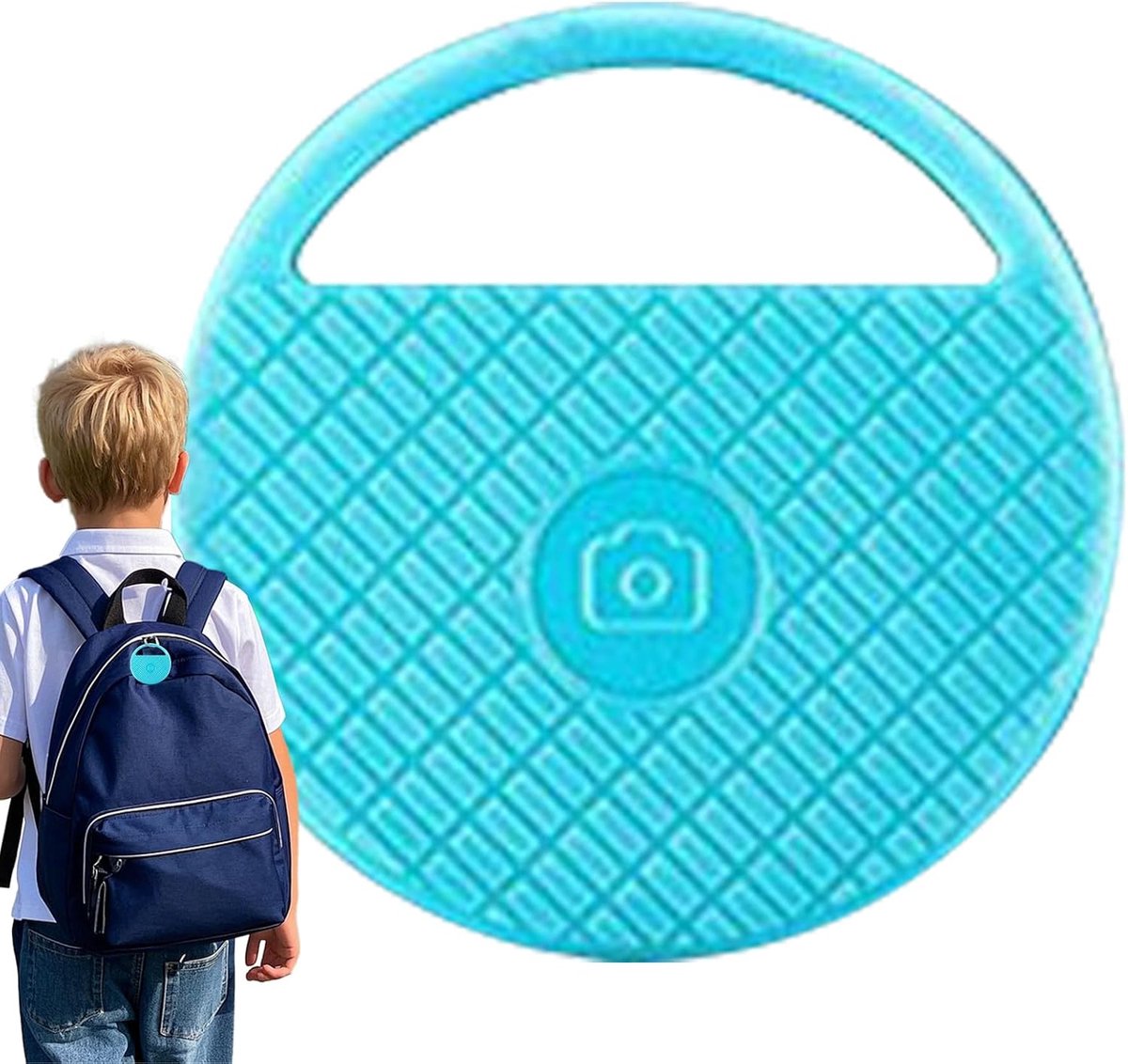 Locatie Tags - Tracker Sleutels - Spullen Terugvinden - Tweeweg Alarm - 3.8 cm - Wit